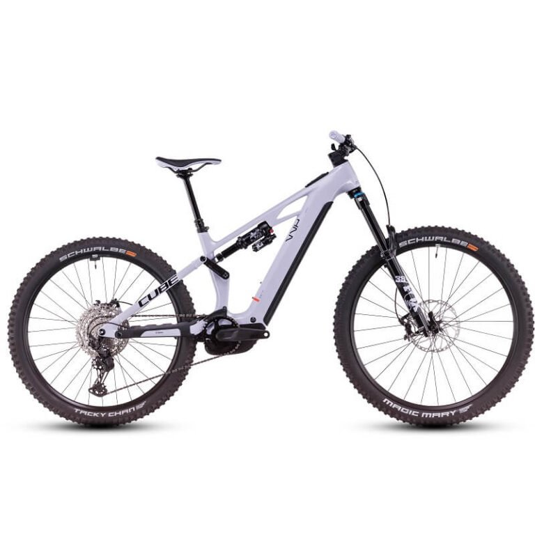 Vtt électrique Cube stereo hybrid one77 hpc slx 800 cyclamen´n´black