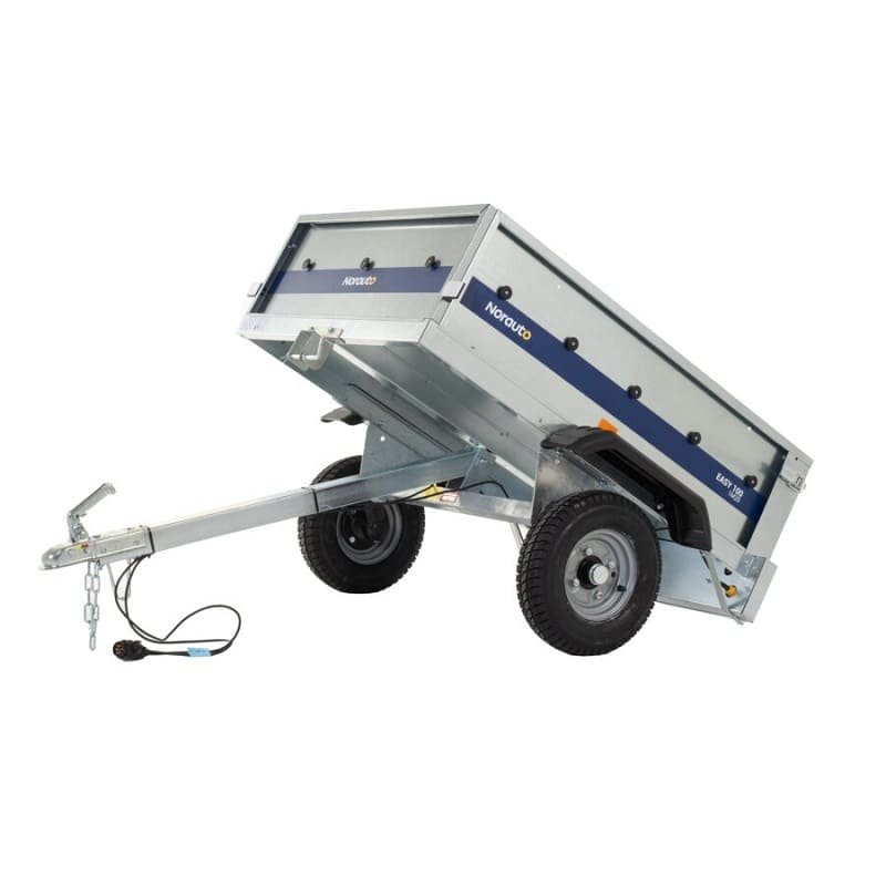 Remorque NORAUTO EASY 100 1M20 – Transport de Bagages & Déchets Verts (450 kg) – Image 4