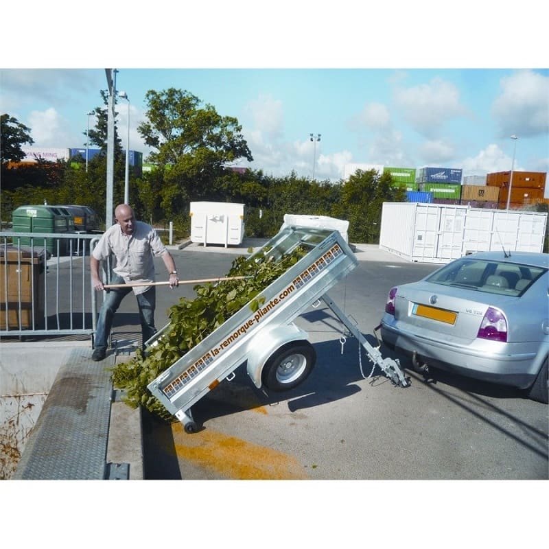Remorque pliante 500 kg WT150BF – Multifonctions, résistante et facile à ranger – Image 14