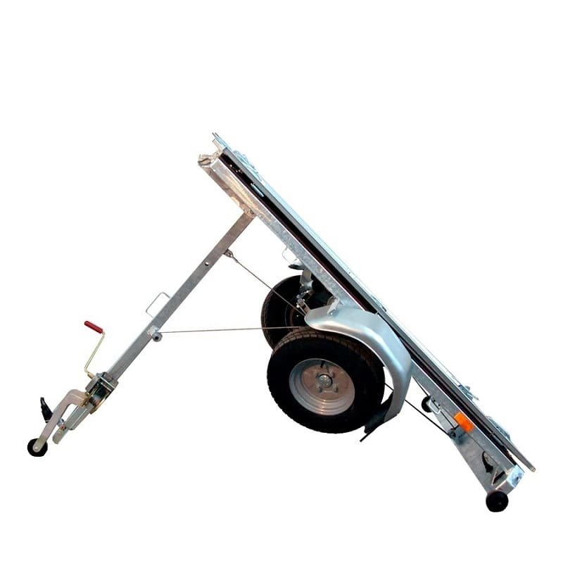 Remorque pliante 500 kg WT150BF – Multifonctions, résistante et facile à ranger – Image 8