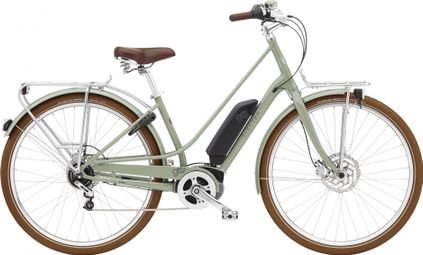 Vélo de Ville Électrique Electra Loft Go! 5i EQ Shimano Nexus 5V 500 Wh Vert Tea 2022