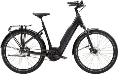 Vélo de Ville Électrique Trek District+ 4 Lowstep Shimano Nexus 5V Courroie 800 Wh 27.5'' Noir 2024