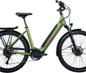 VTC Électrique Lapierre E-Explorer 4.5 Low Shimano Cues 9V 500Wh 27.5'' Vert 2025
