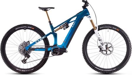 VTT Cube Stereo Hybrid One44 HPC AT 800 Sram X0 Eagle AXS 12V 800 Wh 27.5'' Bleu Actionteam 2025