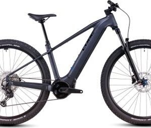VTT Électrique Semi-Rigide Cube Reaction Hybrid Pro 600 Shimano Deore/Deore XT 12V 600 Wh 29'' Gris Metallic 2025
