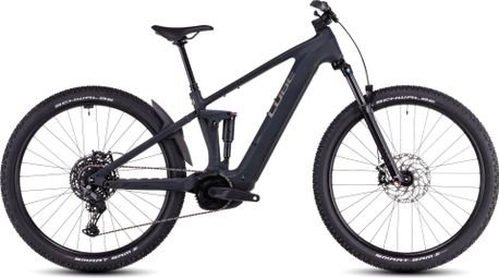VTT Électrique Tout-Suspendu Cube Stereo Hybrid One22 Pro 600 Shimano Cues 10V 600 Wh 27.5'' Noir Night 2025