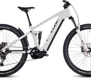 VTT Électrique Tout-Suspendu Cube Stereo Hybrid One22 Pro 800 Shimano Cues 10V 800 Wh 29'' Beige Desert Stone 2025