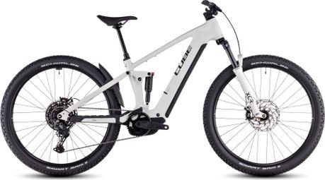 VTT Électrique Tout-Suspendu Cube Stereo Hybrid One22 Pro 800 Shimano Cues 10V 800 Wh 27.5'' Beige Desert Stone 2025