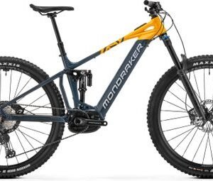 VTT Électrique Tout-Suspendu Mondraker Crafty Race Shimano XT 12V 750Wh 29'' Gris Jaune 2025